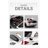 1/24 Mercedes-Benz SLR Суперкар Металлическая Модель Машинки Игрушка Литье под Давлением Металлическое Литье Звук и Свет Машинки Игрушки для Детей Транспортное Средство