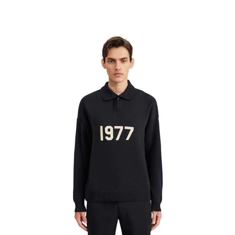 Fear Of God Essentials 1977 Knit L/S Polo FOG-SS22-143