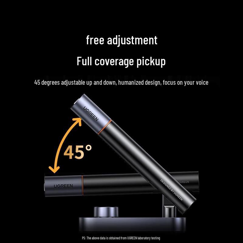 UGREEN USB Desktop Condenser Microphone with DSP Noise Reduction