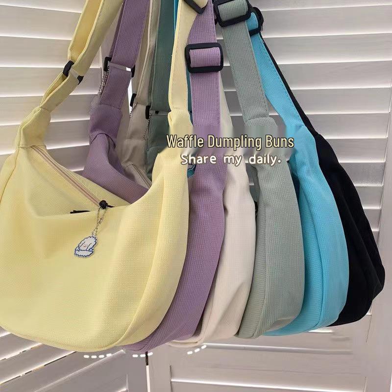 Chic Candy Color Japanese Women's Shoulder Crossbody Bag