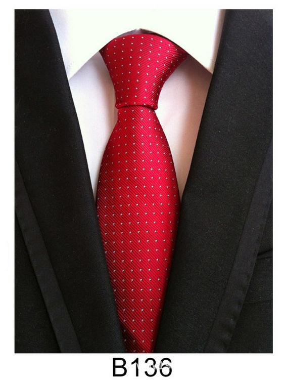 Мужской галстук ручной работы из полиэстерового шелка – повседневный, официальный или профессиональный