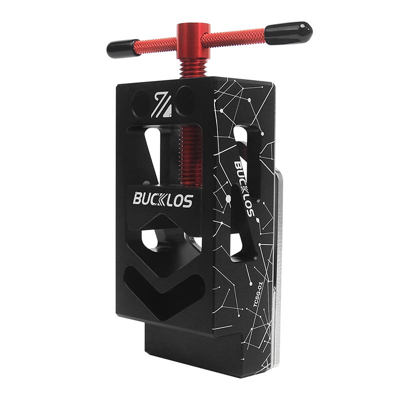 BUCKLOS Bicycle Tube Cutting Saw Guide Tool Bike Handlebar Seatpost Fork Steerer Tube Cutting Fixture Bicycle Repair Tools