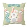 Rabbit Pillowcase Sofa Cushion Cover Office Waist Cushion Cushion Cover Can Be Made in Nordic Style