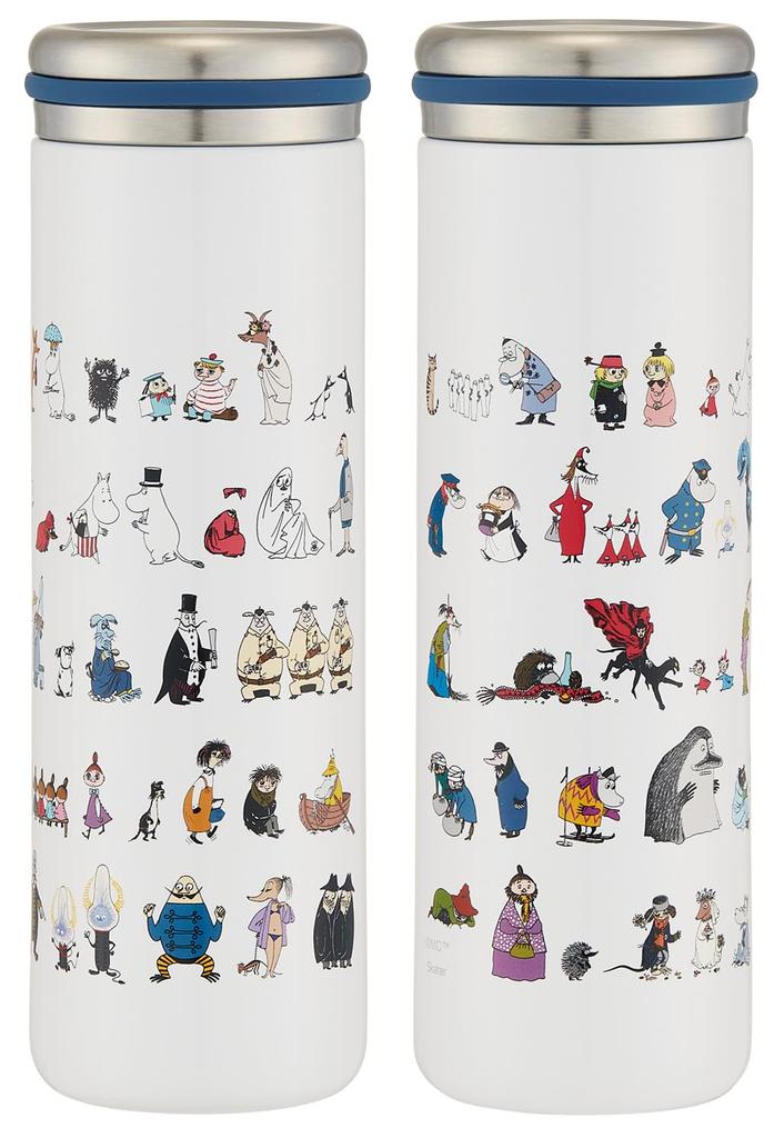 Skater Бутылка из нержавеющей стали Moomin, 80-летний юбилей, 450 мл, термоизолированная, издание, STX5-A