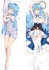 Virtual YouTuber VTuber Vtuber Yukihana Lammy Nightgown Double-sided Print 2way Tricot Character Goods Anime Life-size Body Pillow Cover Anime Pillow
