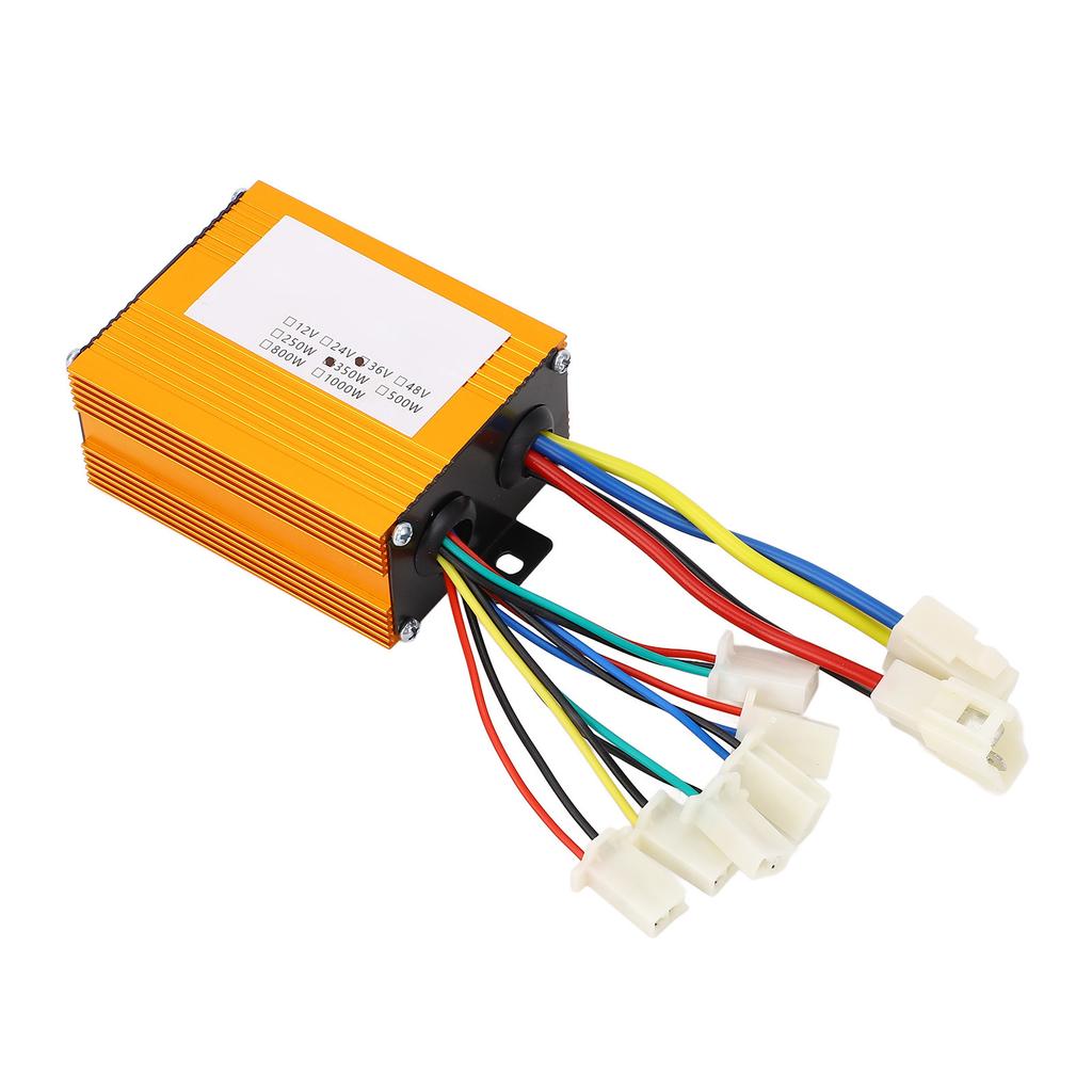 36 В 350 Вт Электрический велосипедный мотор Щеточный регулятор скорости Алюминиевый сплав Электрический самокат Электрический