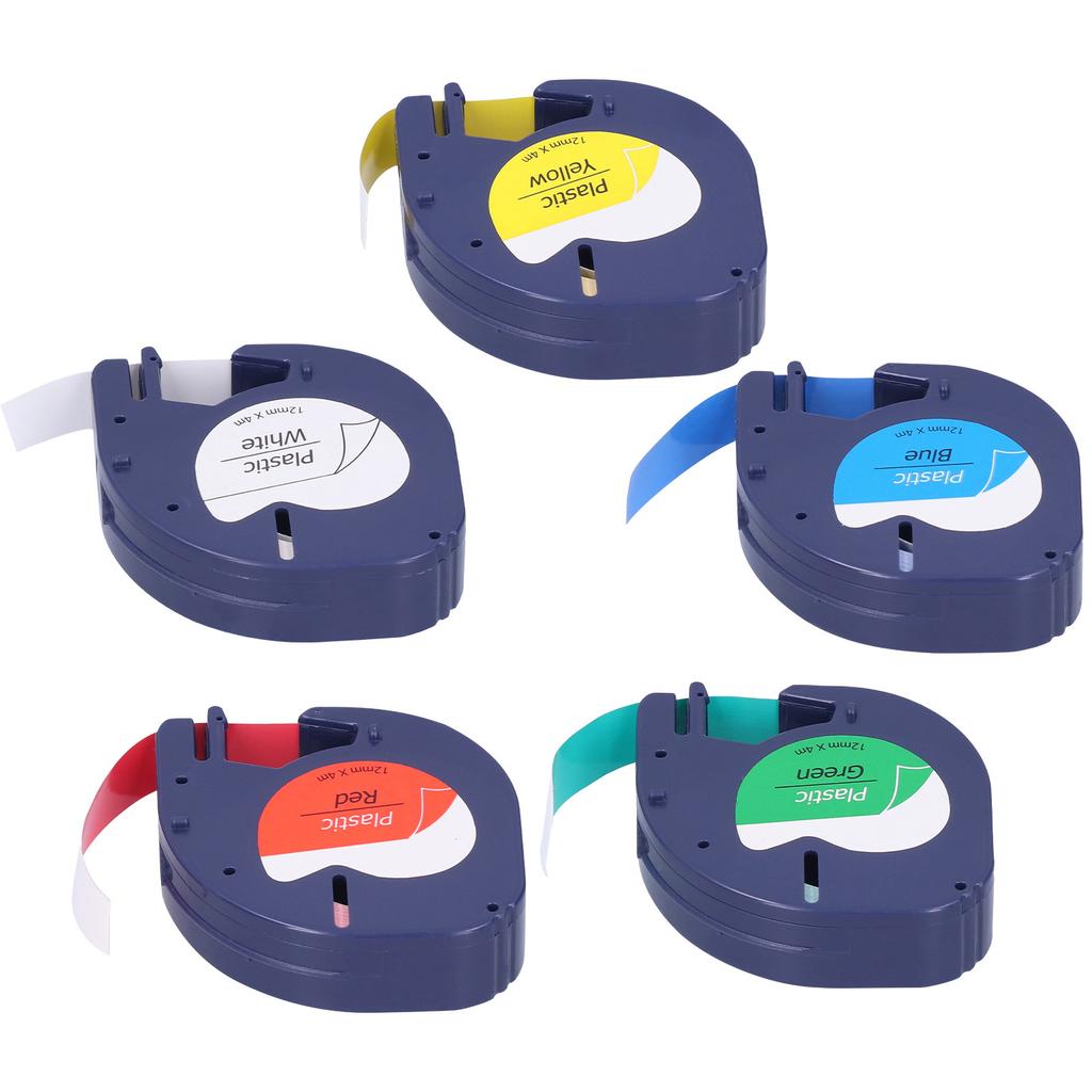 Сменная этикеточная лента для принтера LETRATAG, аксессуары для печати на ленте 12 мм x 4 метра