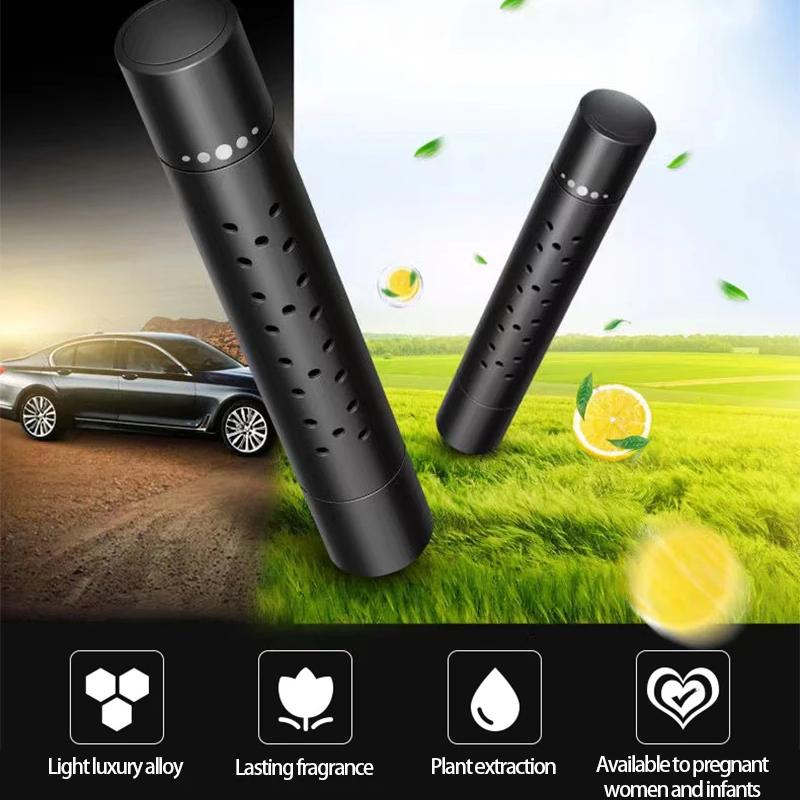 Автомобильный зажим для ароматизаторов, цилиндрический эфирное масло, автомобильный диффузор, зажим для вентиляции с ароматическими палочками, аксессуары для салона автомобиля