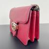 [Pre-Owned] Gold Double G Chain Shoulder Strap Crossbody Accordion Bag - Very Good #IVH8CI