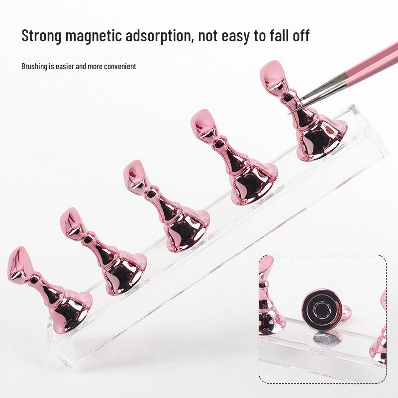 Nail Art Practice Stands: Beginner Holders for Color Cards & Display Plates