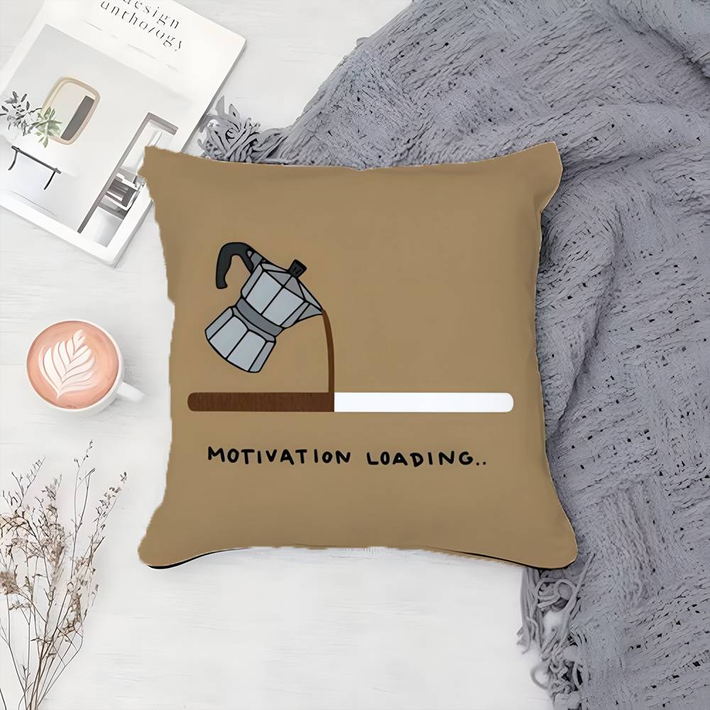 Cafe and Theater Casual Matching Pillow Case Printing Pillowcase Living Room Sofa Cushion Cover Bedroom Room Decor