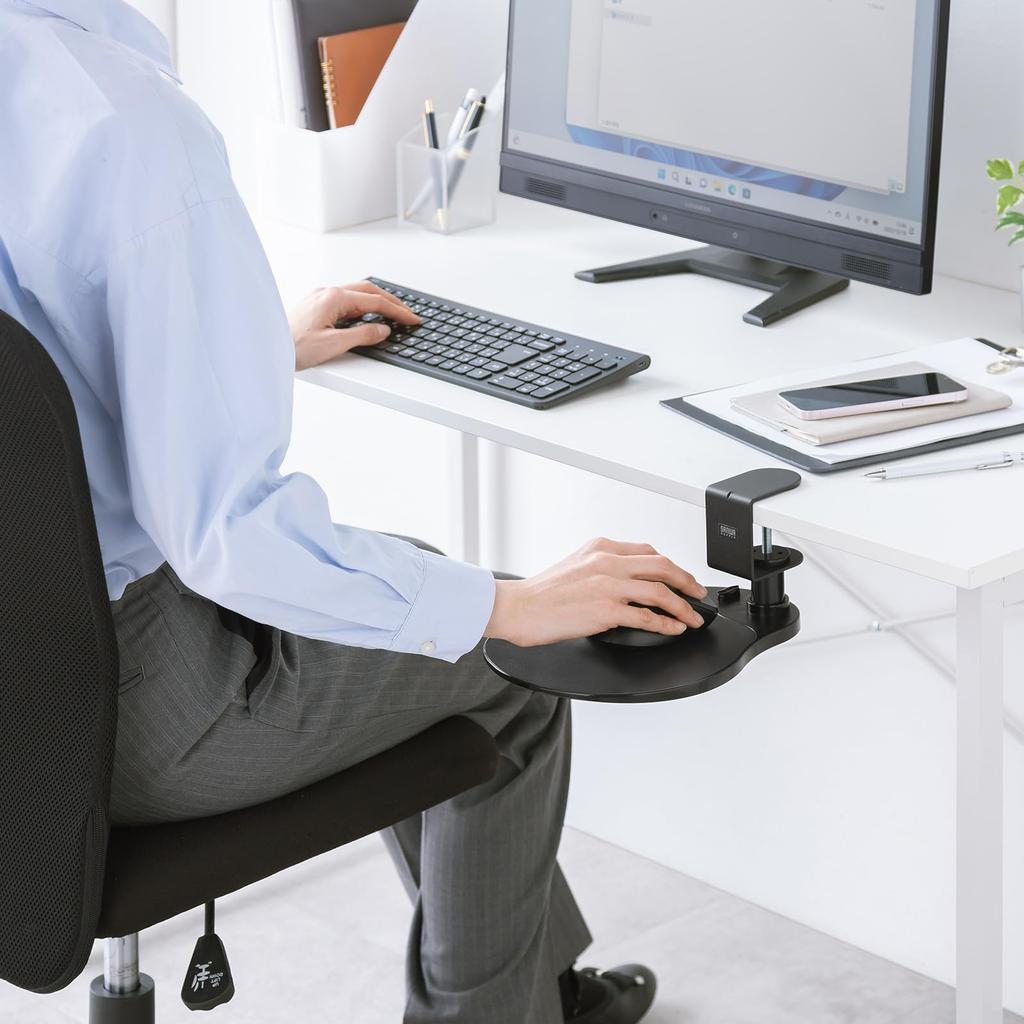 SANWA SUPPLY Мышь Стол MPD-TB1BK