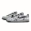Nike Big Skateboard Shoes Men's Low Top Beige/White/Black/Purple 355152-017(Team861-)