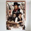 Постер к фильму «Тумстоун» Винтажная западная металлическая жестяная табличка, Курт Рассел Вэл Килмер Ковбой Револьвер Искусство Настенный декор для бара Мужской пещеры H