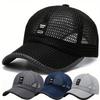 Summer Mesh Baseball Cap for Men Adjustable Breathable Caps Quick Dry Running Hat Baseball Cap for Men Women Outdoor Sports