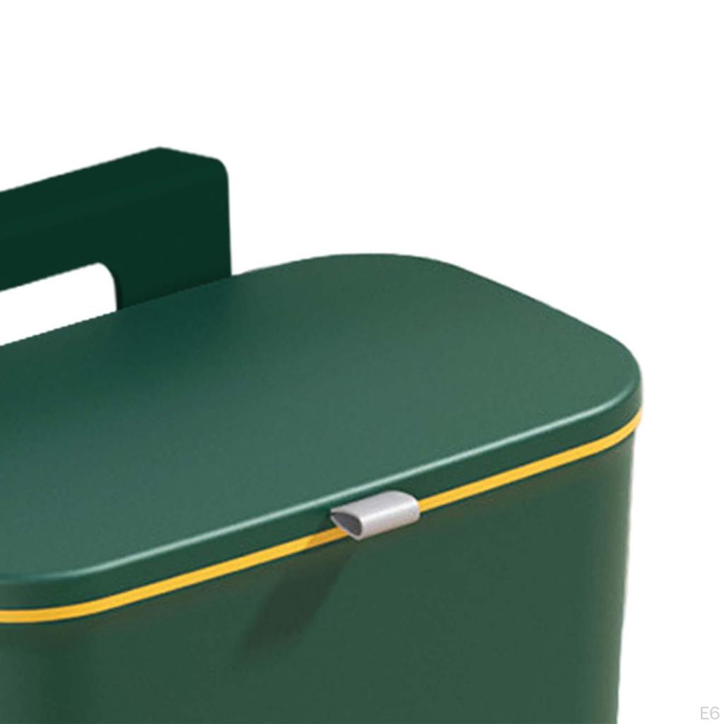 Контейнер для компоста, подвесной мусорный бак с крышкой, дверца кухонного шкафа под раковиной, настенный мусорный бак