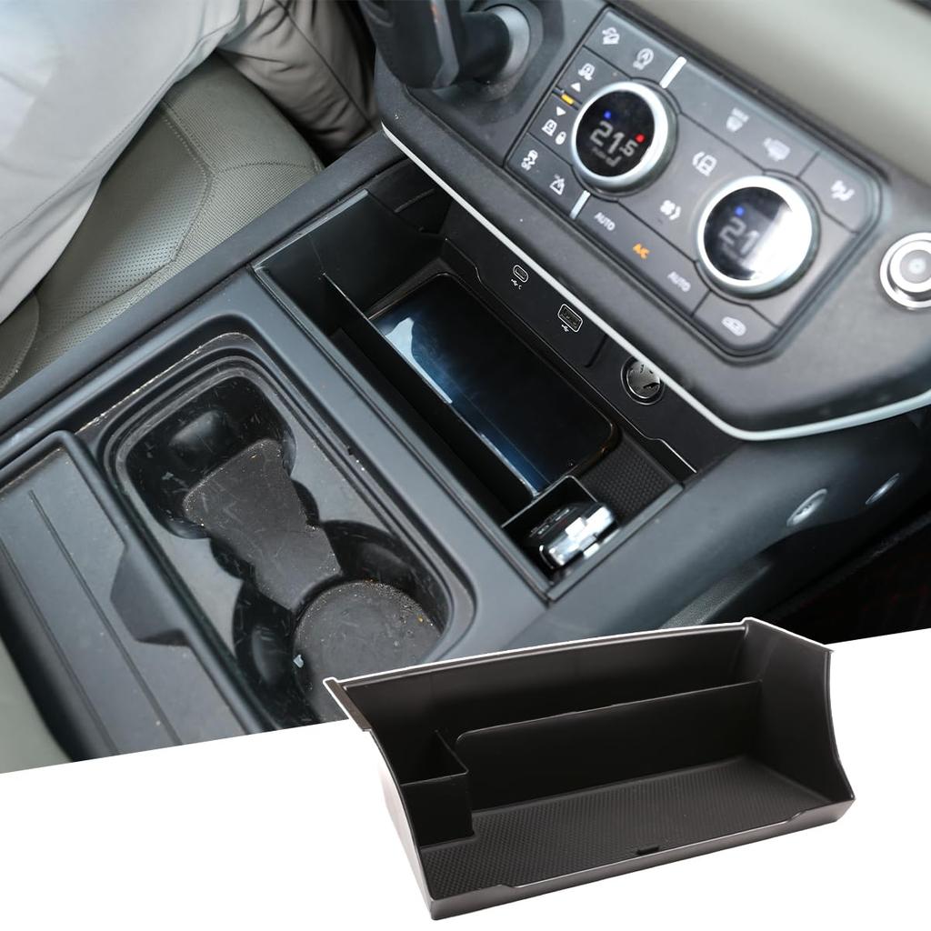 Center Console Storage Box for Land Rover Defender Car Storage Console Central Control Car Interior ABS (2020-2024), Tray, Storage, Organizer, Tray,