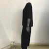 Женский комплект из повседневных однотонных свободных брюк с V-образным вырезом и рукавом «летучая мышь»