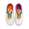 Nike Force 1 Toggle PS White Photo Blue Kids Sneakers University-Gold University-Red CU5287-105
