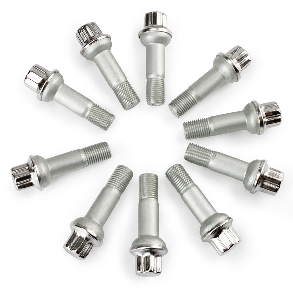 NEW For Mercedes-Benz GLE GL GLK ML S-Class GL450 GL550 GLE450 GLE550 2013-2016 Wheel Lug Bolt Screw 0009905407