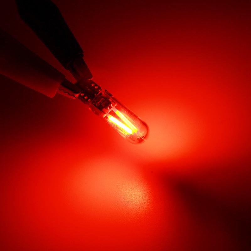 194 2825 W5W фары COB LED стеклянный корпус клиновидные автоматические парковочные лампы CANBUS автомобильный светильник для чтения салона DC