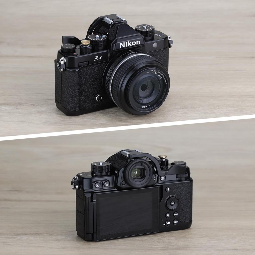 Haoge Metal Thumb Up Rest Hand Grip Nikon Zf ZF Camera Accessories Black Hot Shoe Thumb Up THB-ZF-B