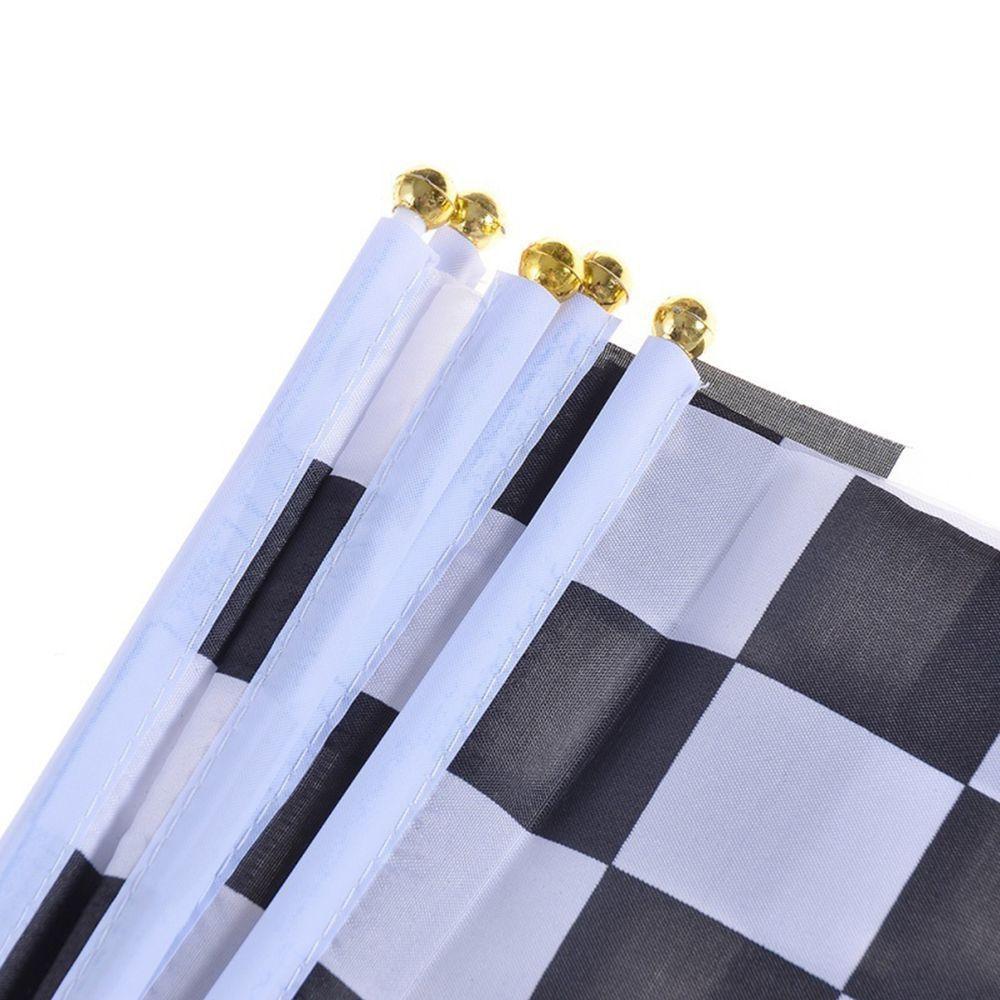 Sport Events Racing Party Racing Polyester Flags Check Flag Racer Checkered Flags Waving Flags