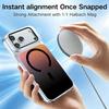 Gradient Discolor Lens Protector Magnetic Phone Case With Kickstand For iPhone 18 Pro Max, Raised Edge Wireless Charging Anti-Scratch Protective Cover