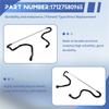 Car Coolant Hose Pipe For BMW Radiator 17127580965 Fits 5 Series 6 Series 7 Series F10 F07 F11 F01 F02 F03 F04 2009-2017