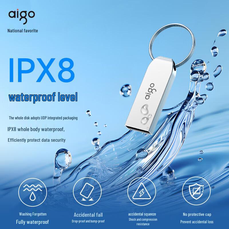Aigo U268 Mini Metal USB 2.0 Flash Drive
