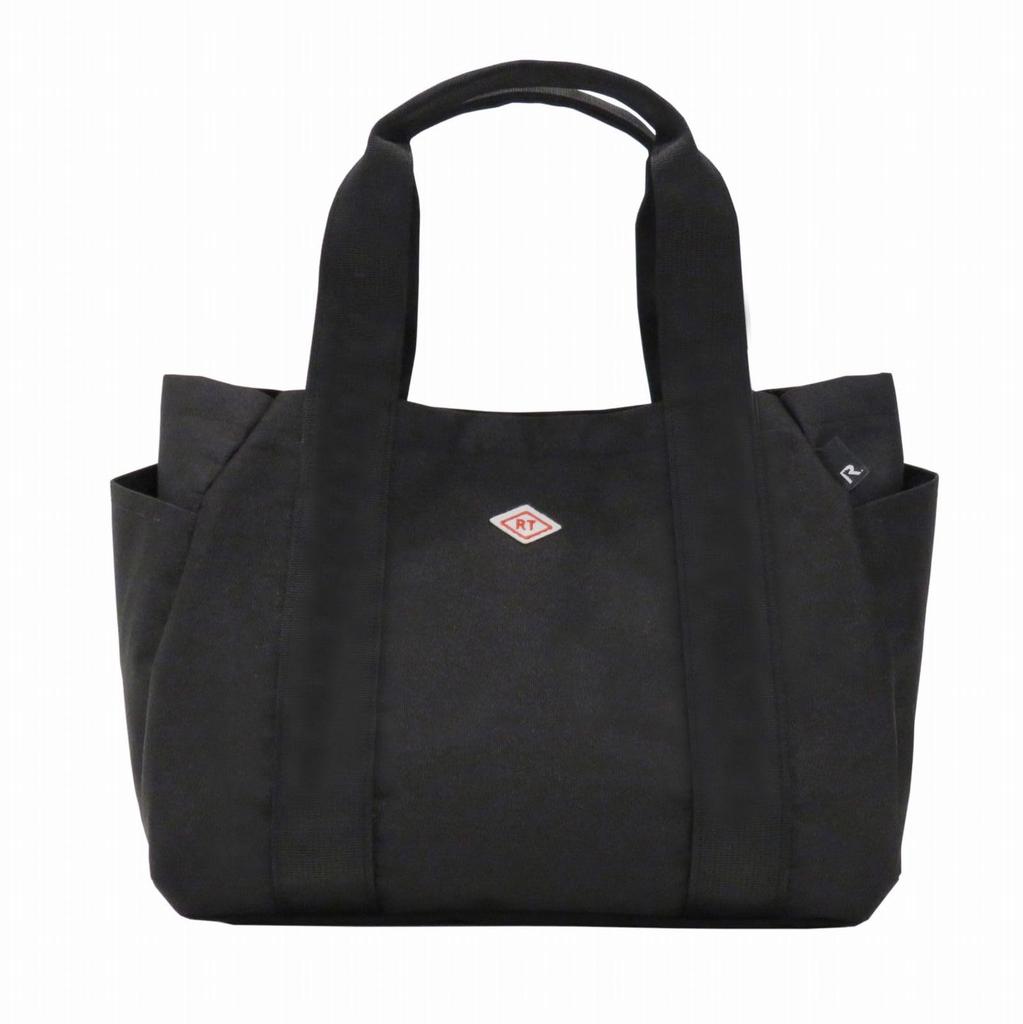 Rootote Water-Repellent Mini Tote Bag, SN Deli Paruti, Hassui, A 1463, Women's, Black