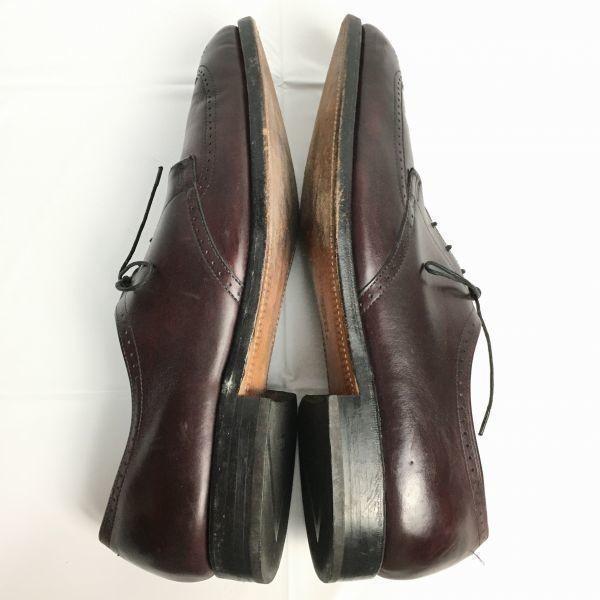 Allen Edmonds Tom, Dick & Harry Обувь броги для бизнеса Бордовый размер 10.5B 27.0-28.0 Винтаж Мужская(ИСПОЛЬЗОВАЛ)