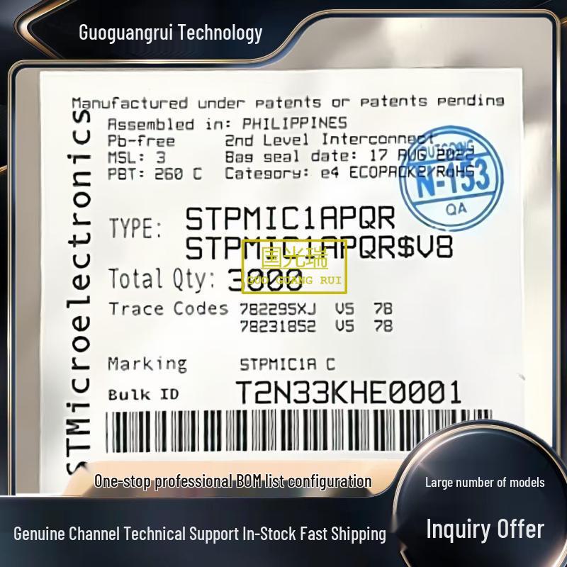 STMicroelectronics Voltage Regulators LDL1117S30R, LD1117DT50TR and EEPROMs M24C16-RMN6TP, M24C64-DRMN3TP/K