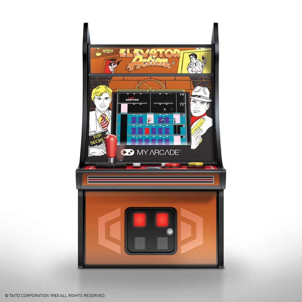 MyArcade 6,75-дюймовая ретро-мини-игра Elevator Action, коричневая DGUNL-3240