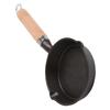 Маленькая сковорода для горячего масла Многофункциональная чугунная жаростойкая мини-сковорода с длинной ручкой для лапши, яиц