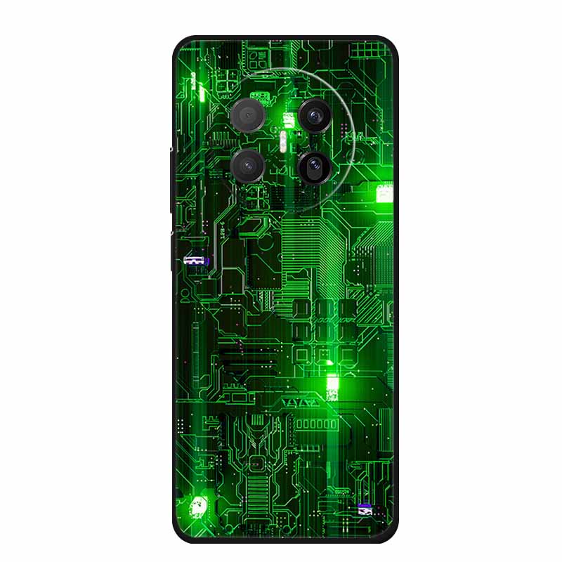 Чехол для телефона Huawei Mate 70 Air Задняя крышка Ударопрочный Черный Силикон Мягкий ТПУ Чехол-бампер Для Huawei Mate70 Air Чехол Funda Para