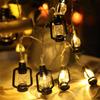 Festive LED Retro Lantern String Lights for Halloween and Spring Lantern Festival Décor