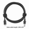 2M/6.5 FT Type C Power Cord Waterproof USB Type C To DC Power Cord for Starlink Indoor and Outdoor
