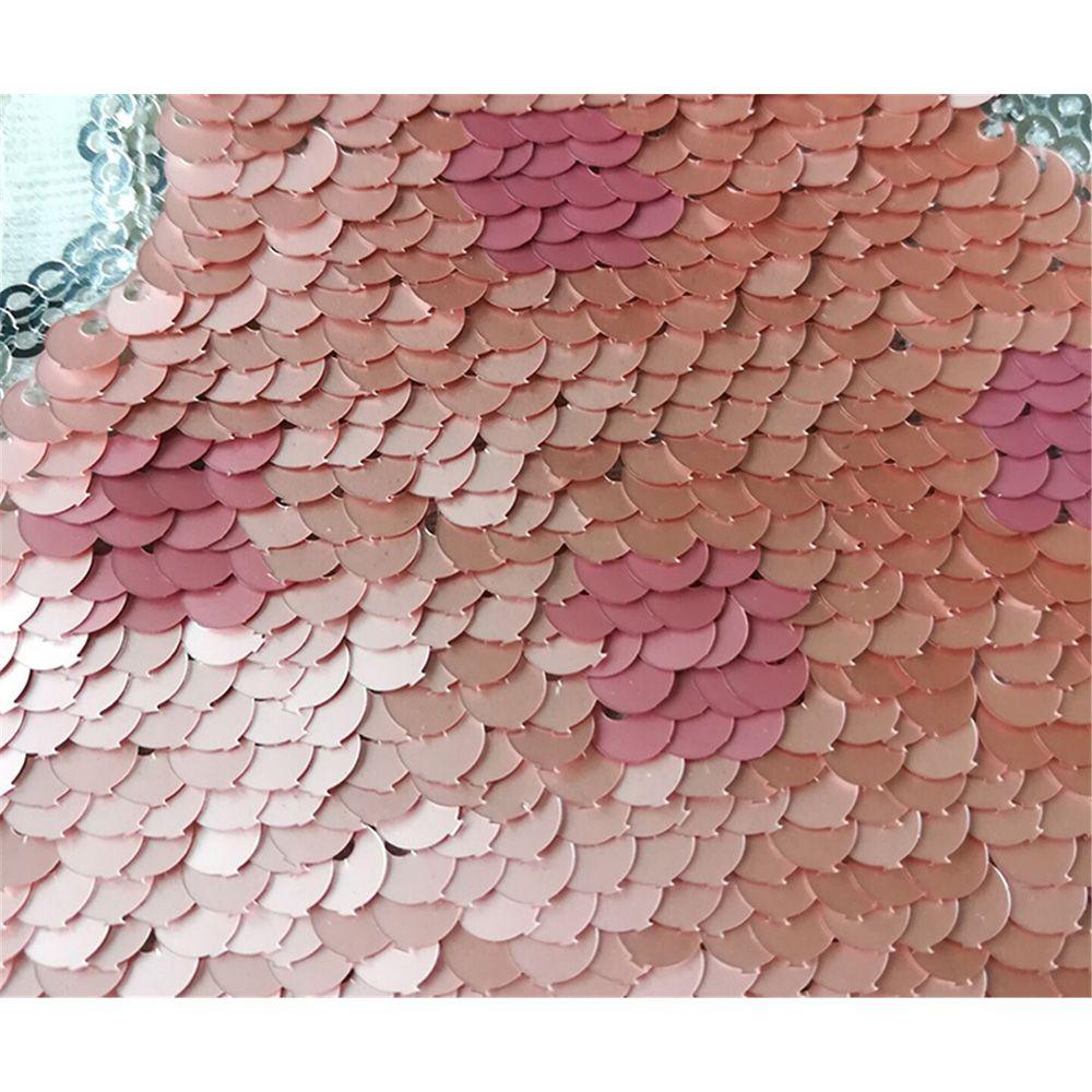 Cute Sewing Coat Jeans Applique Reversible Color Sequins Cat Patch DIY Clothes