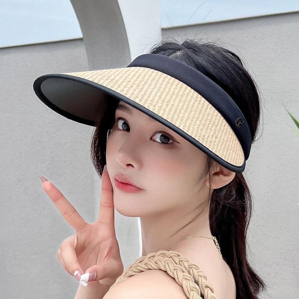 Women's Summer Daily Rattan Sunblock Sun Cap