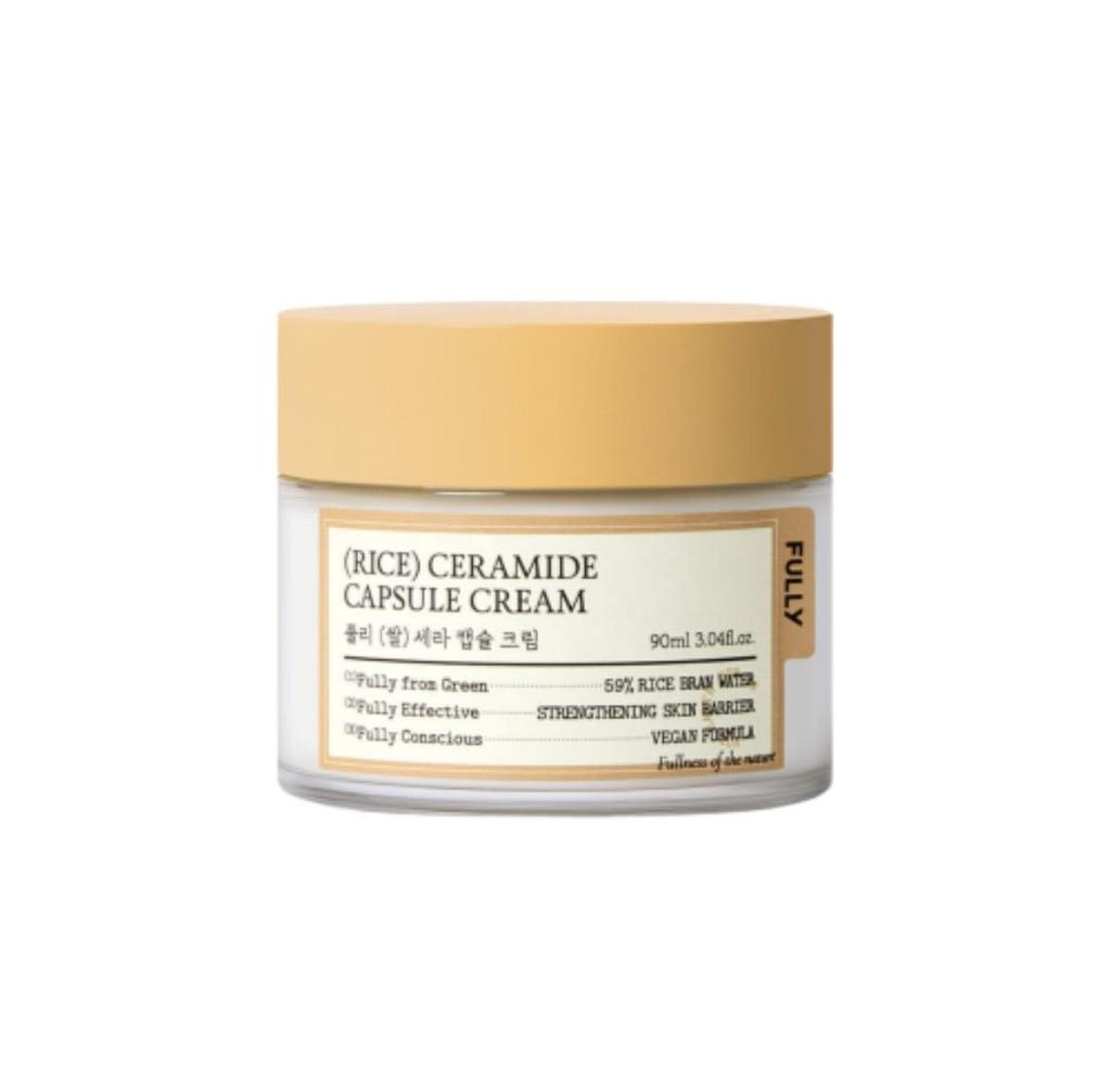 Fully Rice Ceramide Capsule Cream 90ml - Deep Moisture Barrier Care