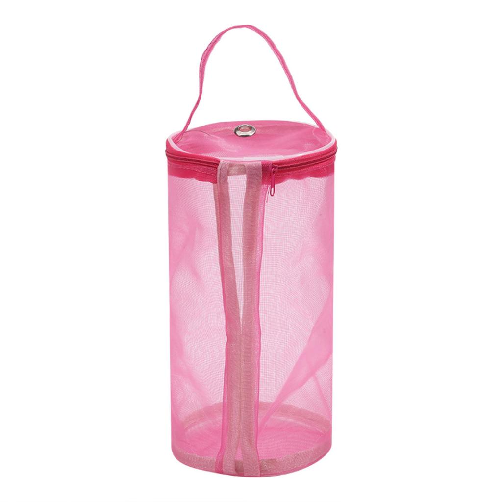 S/L Портативный чехол для хранения клубочков пряжи, корзина-органайзер, чехол для крючка, инструменты для вязания, швейные принадлежности, пустая сетчатая сумка