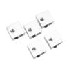 15 Pcs 3D Printer Hotend Kit Stainless Steel Tube Brass Nozzle Heating Block 3D Printer Hotend