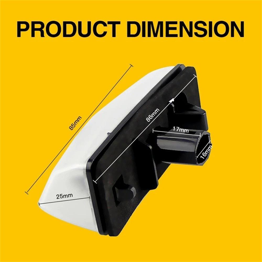 Пара светодиодных фонарей подсветки номерного знака в сборе для Toyota Venza 2009-2013