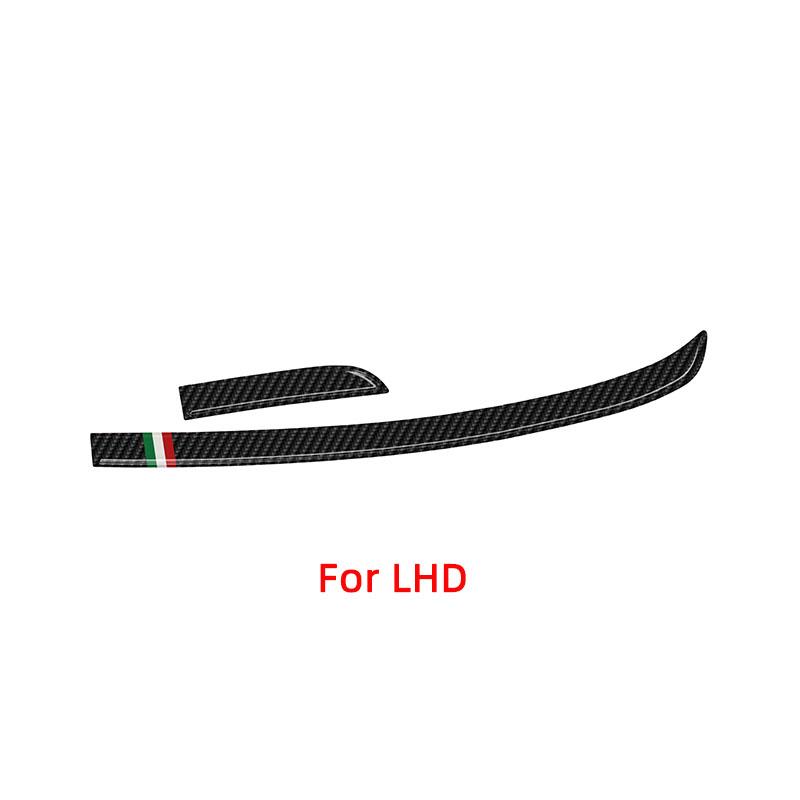 Dashboard Panel Decoration Strips Carbon Fiber Car Stickers For Alfa Romeo 159 Brera Spider 2004-2011 Interior