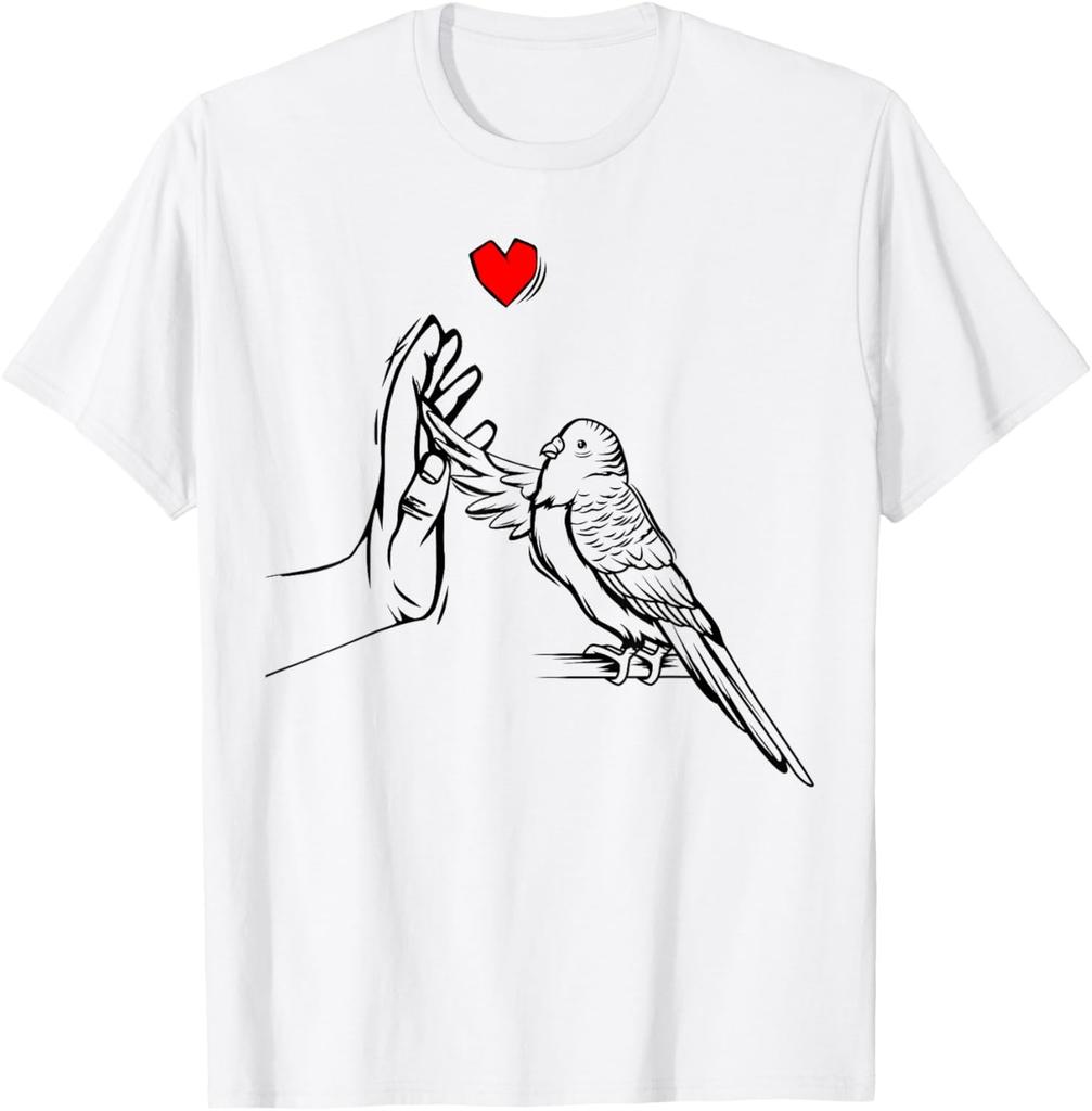 Budgie Love Parakeet Budgerigar Womens Gift T-Shirt