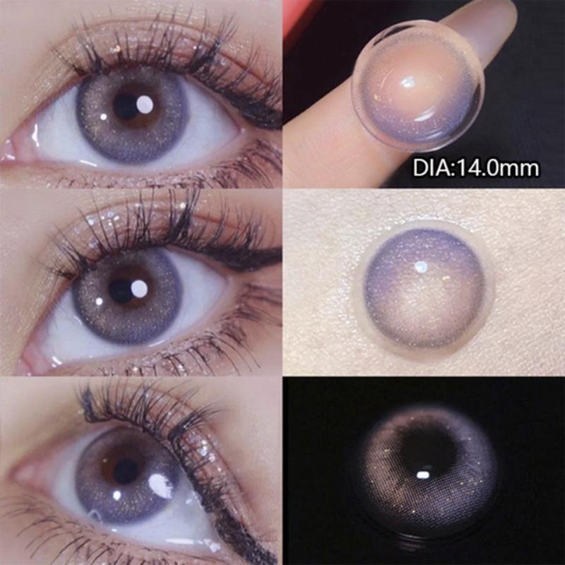 MillCreek 2 Pcs/pair Contact Lenses 14.5MM Myopia Contact Cosmetic Contact Lenses 0.00~-8.00