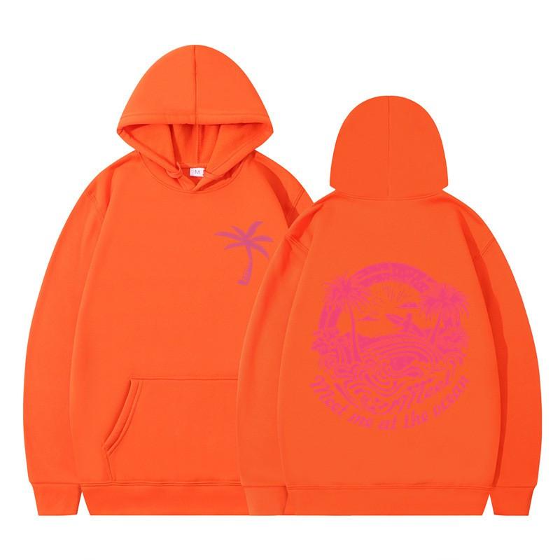Mens Oversized Drop Shoulder Hooded Sweatshirt Loose Fit Casual Streetwear Winter Cotton Blend