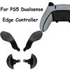 4 Pcs Back Paddles Replacement Rear Paddles for PS5 Dual Sense Edge Controller Rear Parts,Interchangeable Metal Rear for PS5 Dual Sense Controller