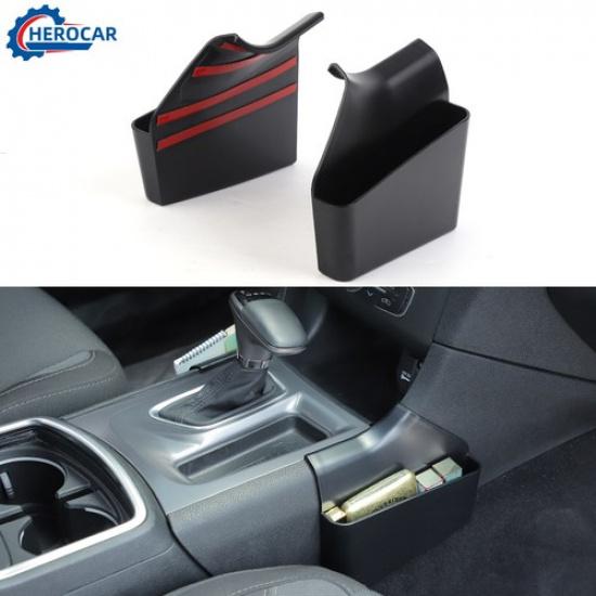Console Gear Side Storage Box Organizer Tray for Dodge Charger 15+ Accessories